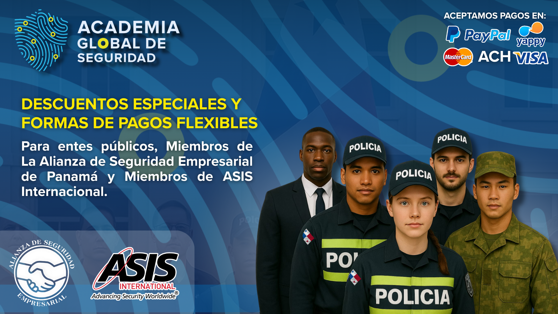 Anuncio Academia Global de Seguridad